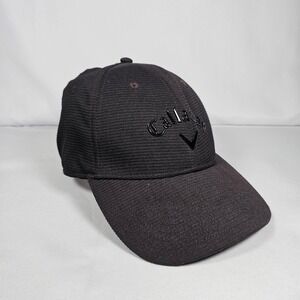 Callaway Liqid Metal Golf Hat Men Black XSPAN‎ Adjustable Style Performance
